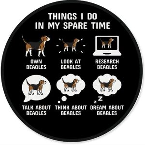 Beagle Lovers Mouse pad